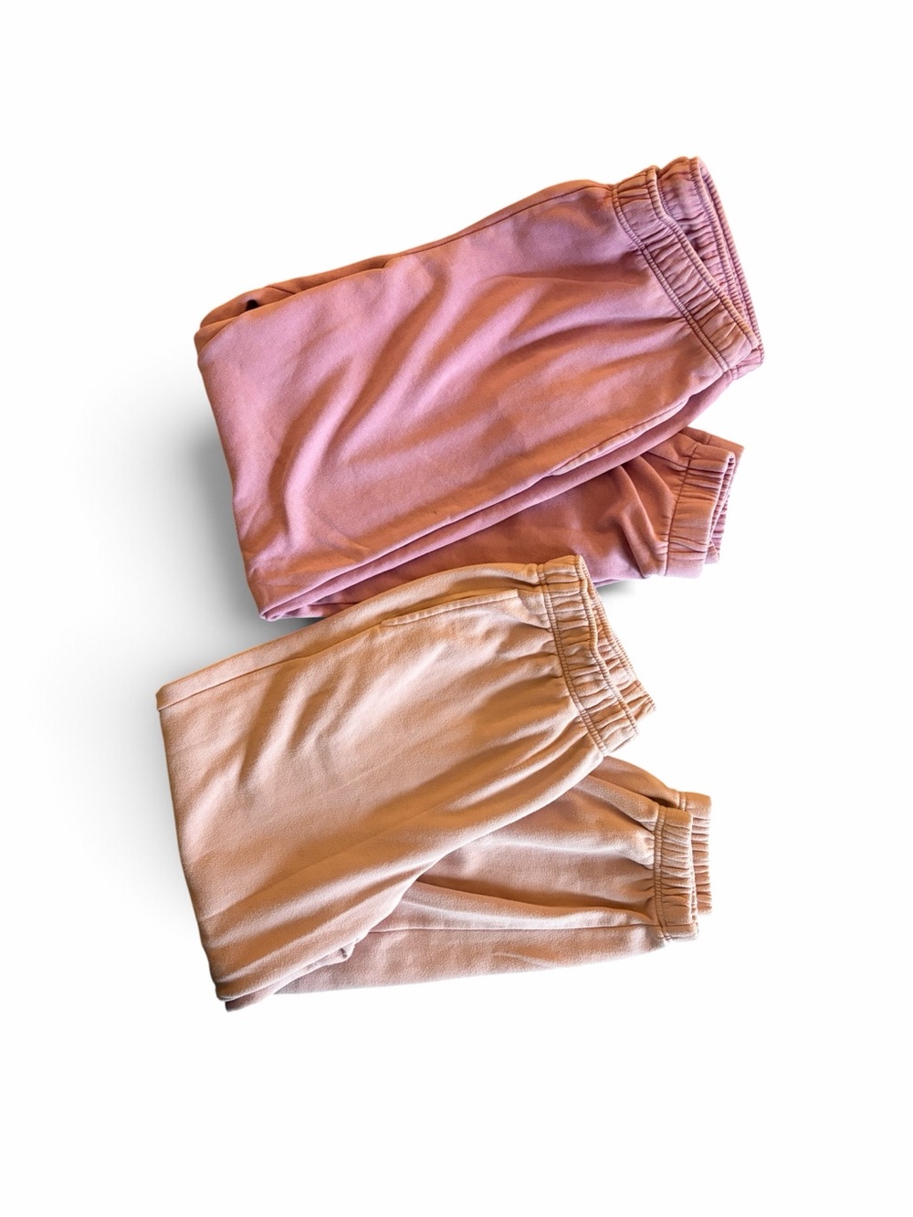 Women’s pink fleece sweatpants/jogger bundle